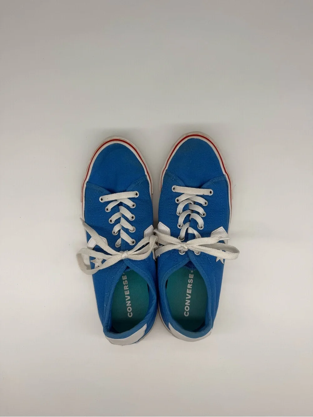 Converse El Distrito 2.0 Ox Canvas Sneakers |US 6 | Bright Blue | Low Top - Picture 5 of 7